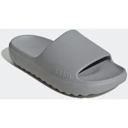 Badesandale ADIDAS SPORTSWEAR "LUMIA ADILETTE", Gr. 43, silber metallic, silber metallic, silber metallic, Synthetik, sportlich, Schuhe