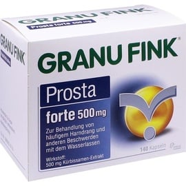 Perrigo Deutschland GmbH Granu Fink Prosta forte 500 mg Hartkapseln 140 St.