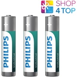 Philips 10er Packung PHILIPS Industrial Alkaline Batterie AAA/LR03