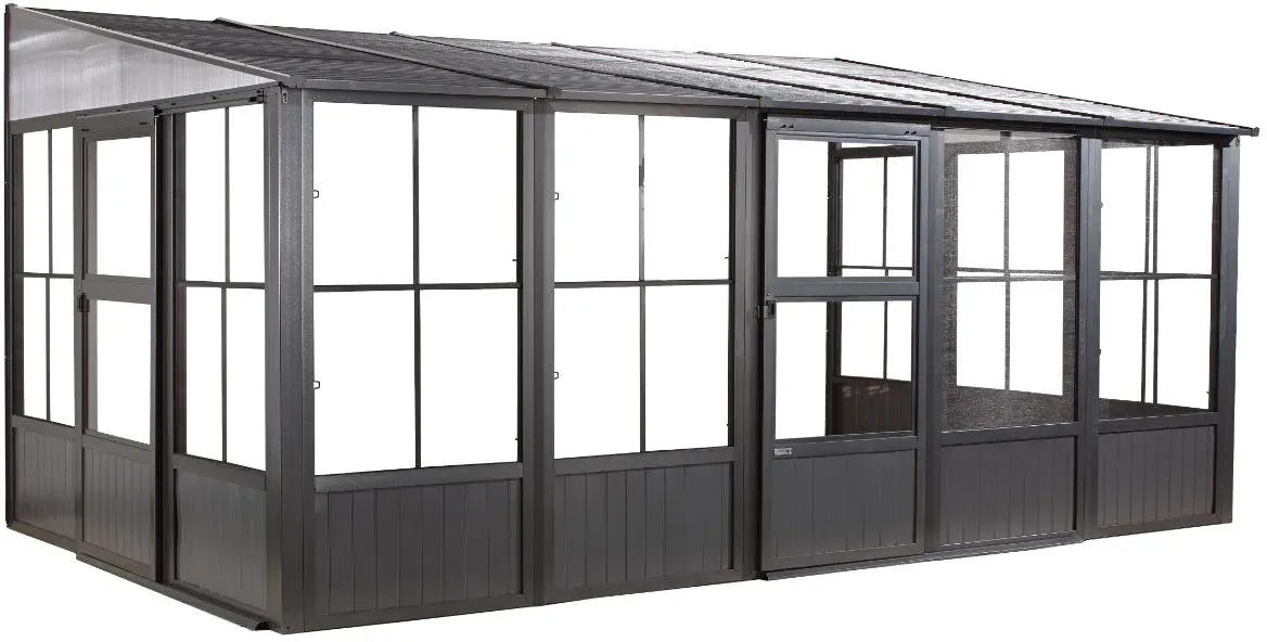 Sojag Charleston Mural 10x16,anthrazit,502 x 309 x 244 cm (L x B x H)