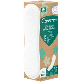 Carefree Slipeinlagen Organic Cotton Long 24 St.