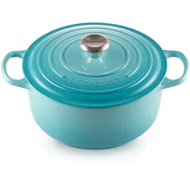 Le Creuset Signature Bräter 26 cm rund karibik