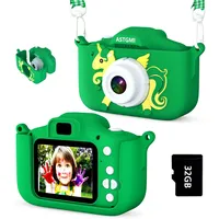 ASTGMI Kamera für Kinder, 2,0 Zoll / 5,4 cm (2,0 Zoll), Digitalkamera, Mini-Kamera, Kinder, wiederaufladbar, Camcorder, Geschenk, Spielzeug, Mädchen, Jungen, 3 bis 10 Jahre, HD-Video 1080P