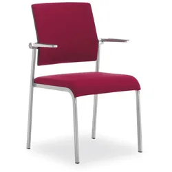 Konferenzstuhl WIRO, rot