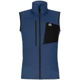 Ortovox Fleece Grid Weste Blau XL