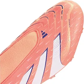 adidas Predator League Laceless FG/MG Herren Signal Coral/Cloud White/Beam Orange 43 1/3