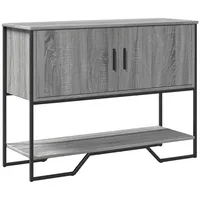 VidaXL Konsolentisch Grau Sonoma 100x35x74,5 cm Holzwerkstoff