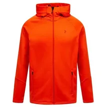 Peak Performance Rider Essentials Zip Hood Herren Orange/Rot XL