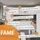 Vicco Apothekerschrank Fame-Line 30 x 51,6 x 82 cm Weiß Hochglanz