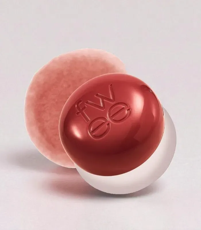 Fwee Lip&Cheek Blurry Pudding Pot – Lip & Cheek Tint für weichen Blur Effekt RS01 Feeln 5g