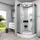 AcquaVapore Dampfdusche Duschkabine Sauna Dusche D58-20M3 100x100 cm ohne 2K Scheiben Versiegelung