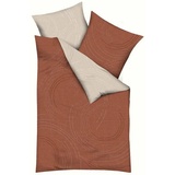 KAEPPEL Wendebettwäsche Jaro rot 155x220+80x80 cm