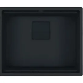 Franke Kubus 2 KNG 110-52 Black Matt Collection - 125.0685.161 Granitspüle - Schwarz