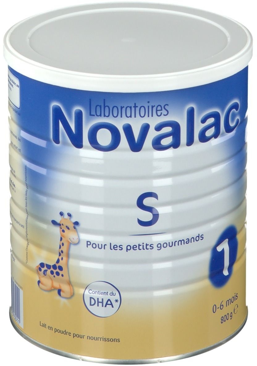 Novalac S 1 Satiété 1er âge 800 g Poudre