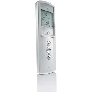 SOMFY Telis 6 Chronis RTS Pure Fernbedienung mit Zeitprogrammierung LCD-Display inkl. Wandhalterung und Batterien
