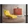 KAWOLA Relaxliege LETICIA Polyester 0 x 0 x 0 cm Gelb mit Nackenkissen