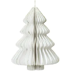 Everlands Weihnachtsbaum 709264 Papier 40x30cm weiß