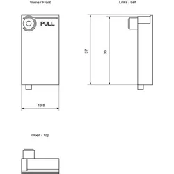 Siemens 6ES75913AA000AA0 SIMATIC ET 200SP Abdeckung für Schnittstelle BusAdapter VPE 5