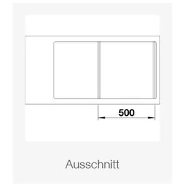 Blanco Zenar 5 S-F felsgrau