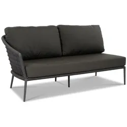 Musterring Gartensofa-Modul Ibiza Aluminium Grau
