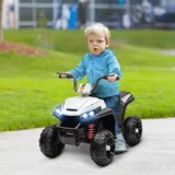 aiyaplay Elektro Quad Kinderquad weiß (12V)