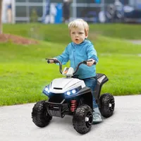 aiyaplay Elektro Quad Kinderquad weiß (12V)