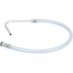 PVC Schlauch mit gebogenem Auslaufrohr