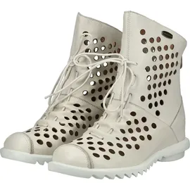 LAURA VITA Stiefelette Stiefelette Leder - Weiß - 42
