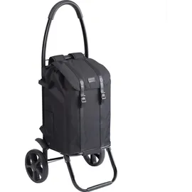 Meister Craft Einkaufstrolley & -rucksack schwarz 45 L