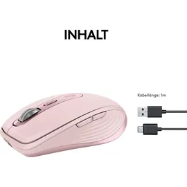 Logitech MX Anywhere 3S Rosa