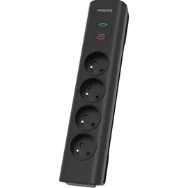 Philips Steckdosenleiste 2 m Schwarz 6 St.