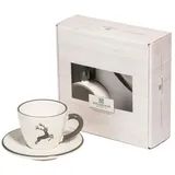 Gmundner KERAMIK Grauer Hirsch Espresso for you Gourmet