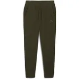 Puma Sporthose "ESS ELEVATED Jogginghose Herren" Gr. XXL, Normalgrößen, grün (dark olive green) Herren Hosen