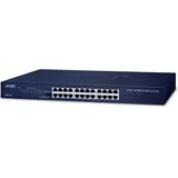 Planet FNSW-2401 (24 Ports), Netzwerk Switch, Schwarz