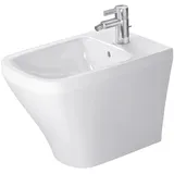 Duravit DuraStyle Stand-Bidet 57 cm Weiß mit Überlauf + 1 Hahnloch