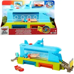 Mattel HGV70 - Disney Pixar Cars - On the Road - Spielset, Unterwasser-Waschanlage