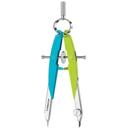 STAEDTLER Geozirkel Mars Comfort 556, max. Ø d. Kreises 225mm, blau/grün