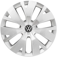 Volkswagen 2GM071456AUWP Radkappen (4 Stück) Radzierblenden Radblenden 16 Zoll Stahlfelgen Silber