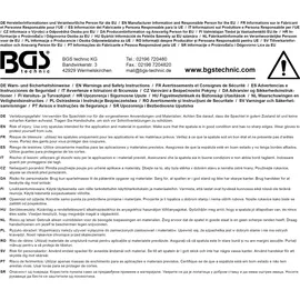 BGS Japan-Spachtel-Satz 50 / 80 / 100 / 120 mm 4-tlg.