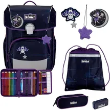 Scout Neo Safety Light Spooky Starlight Schultaschen-Set 4-tlg. (75460501600)