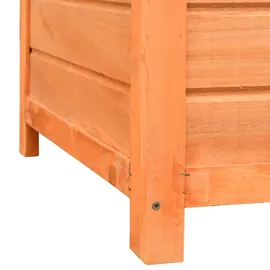 vidaXL Hundehütte Kiefernholz & Tannenholz 120x77x86 cm