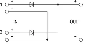 Wago 787-783 Redundanzmodul, Eingangsspannung 2 x DC 9 ... 54 V, Eingangsstrom 2 x 12,5 A 787783