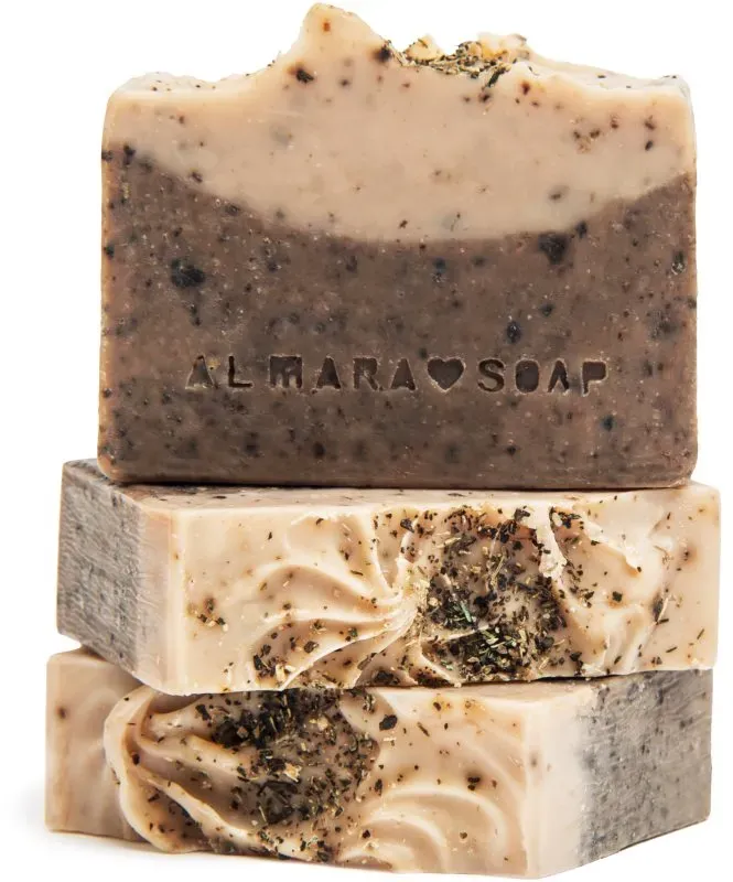 Almara Soap Hair Care Dry Hair festes für brüchiges und strapaziertes Haar 90 g