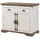 MASSIVMOEBEL24.DE Sideboard 107 x 90 x 45 cm Weiß