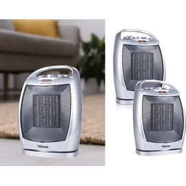 Tristar 2er SET Keramik Heizer Schnellheizer 1500W Ventilator oszillierend Schnellheizer