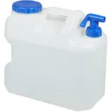 Relaxdays Wasserkanister 18 l weiß