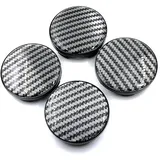 4 Stück Nabendeckel für Dezent 60 mm, Felgenkappen Radnabendeckel Nabenabdeckung Hochwertiges Das Stark Langlebig Stabil Original Center Cap,B