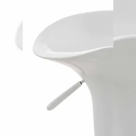 CLP 2er Set Barhocker Saddle weiß