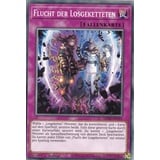 MP20-DE191 - Flucht der Losgeketteten - Common - DE - im Set mit Ultrapro Toploader - Yugioh