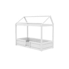 Lifetime Hausbett 4-in-1 207 x 179 x 124 cm Kiefer massiv weiß